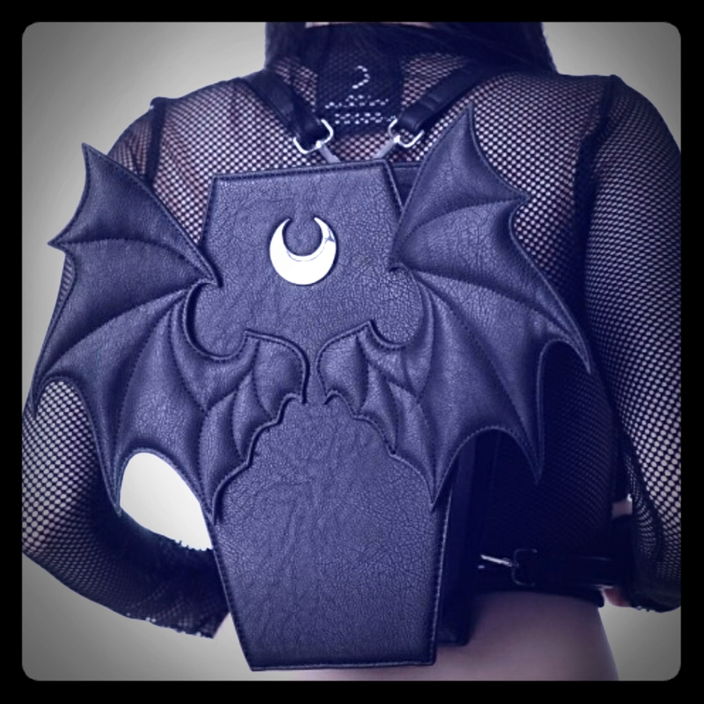 ☆Sold☆  Killstar Zumara Batwing Mini Backpack